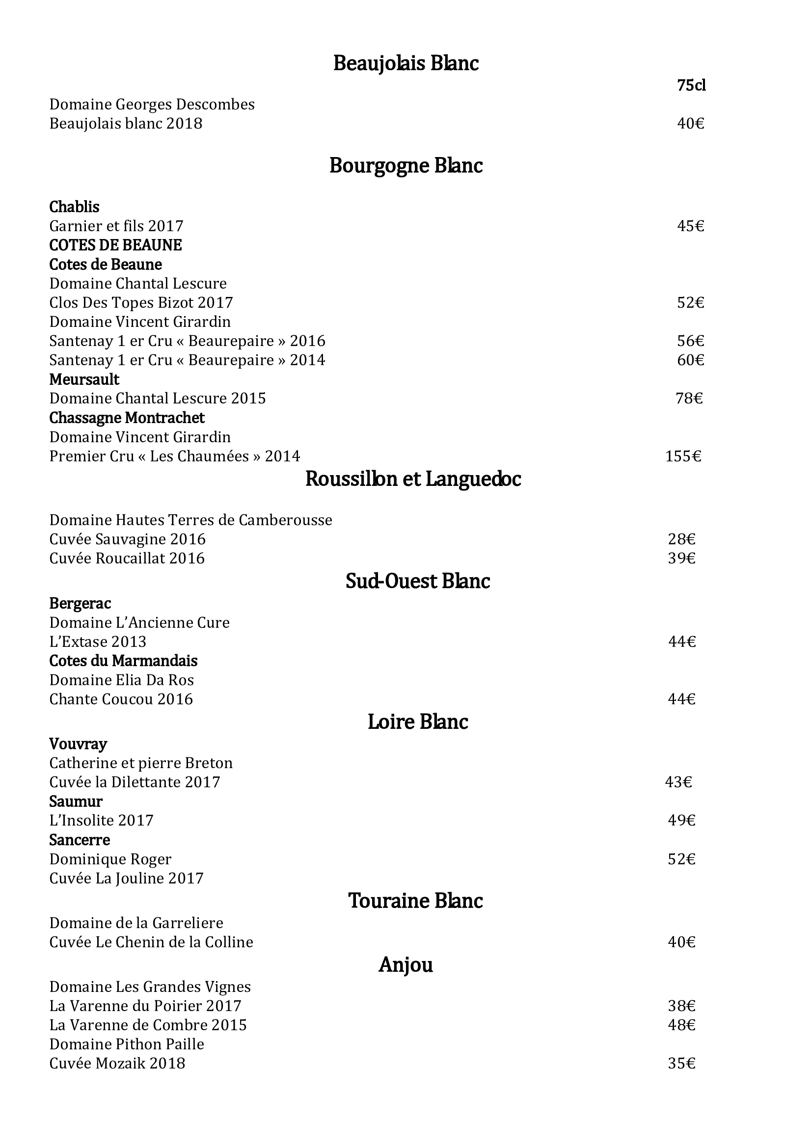 Les vins et boissons-  L escapade marseillaise - Restaurant Marseille