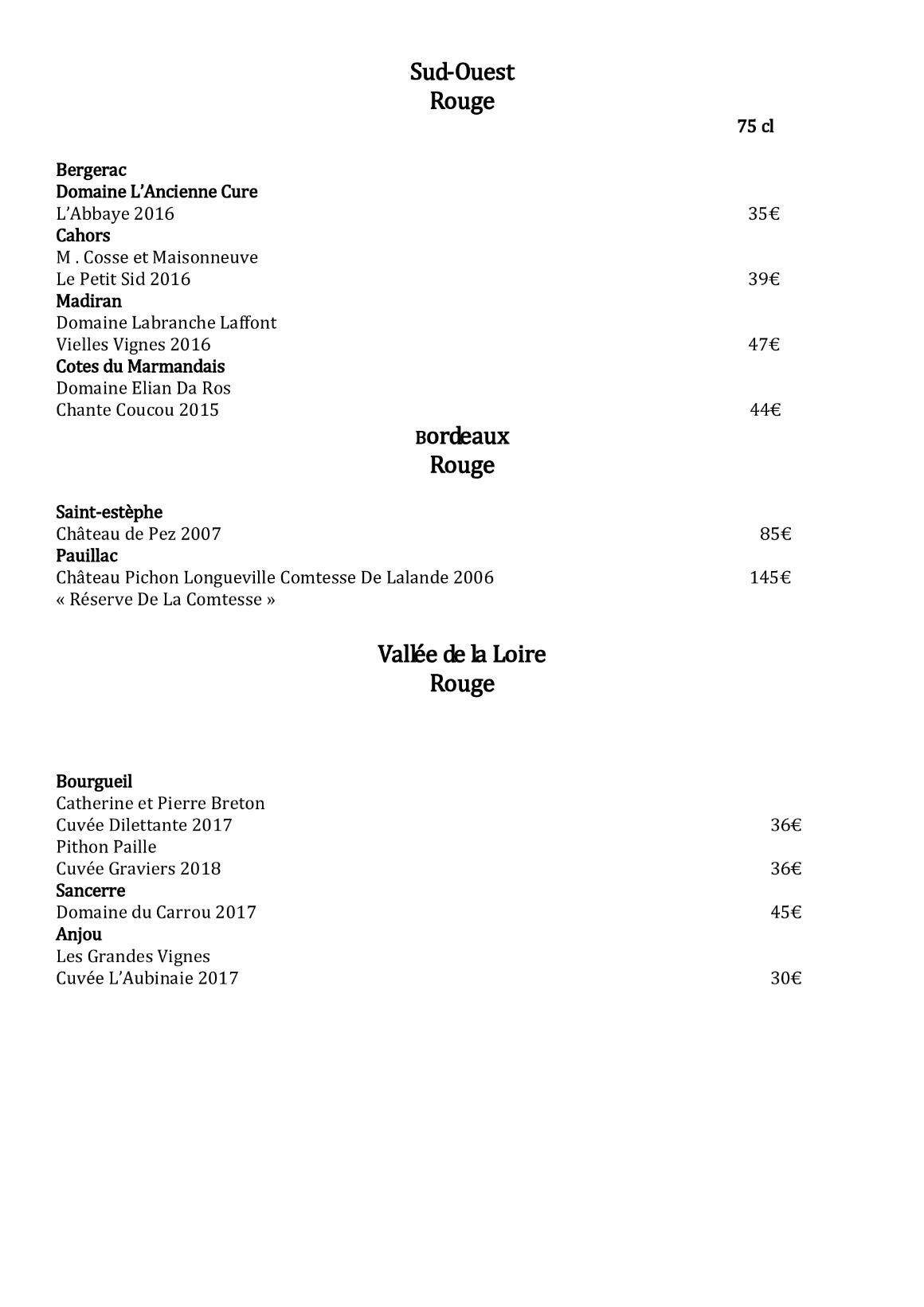 Les vins et boissons-  L escapade marseillaise - Restaurant Marseille